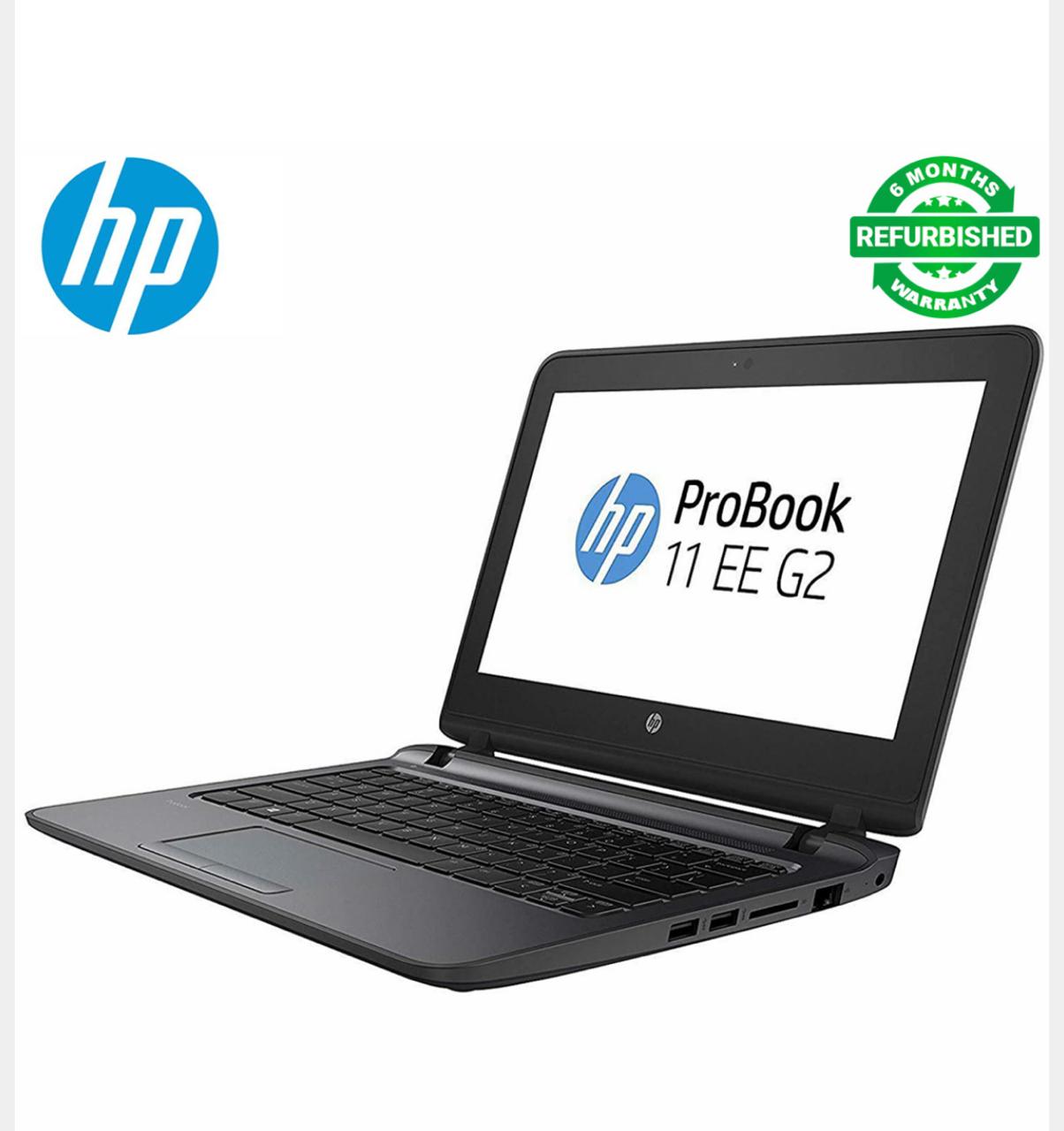 (ANNIVERSARY OFFER) Hp ProBook 11 G2 Intel CELERON 6th gen 4GB RAM 500GB HDD, 11.6 inch Refurbished Hp Laptop Computer Notebook Refurbished Laptop Black M