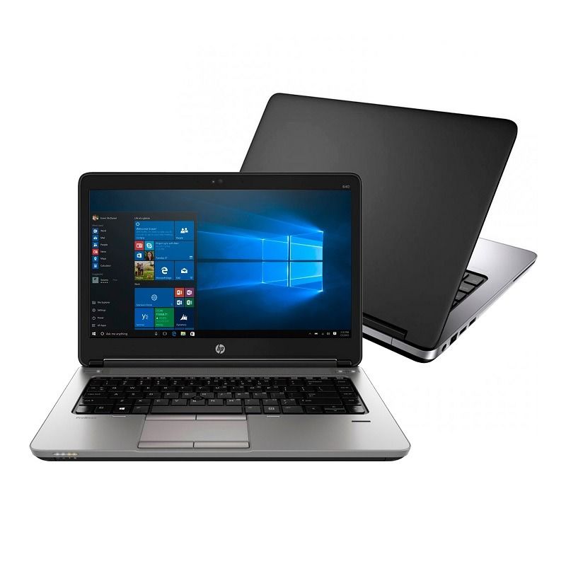 (ANNIVERSARY OFFER) Refurbished HP Probook 640 G1 Laptop Intel Core i5 4GB RAM / 500GB HDD ROM  14'' Windows 10 6 months warranty Notebook Webcam Laptops