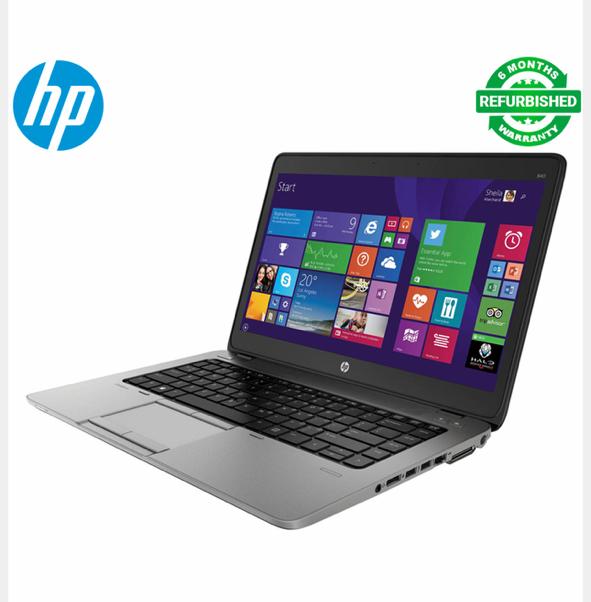 (BRAND OFFER) Refurbished Hp Elitebook 840 G2 Laptop - Intel Core i5 - 8GB RAM 500GB HDD ROM - 14'' Windows 10 Notebook Black 14 inch