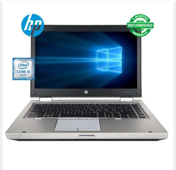 (ANNIVERSARY OFFER) HP Elitebook 8460 Laptop Core i5 8GB RAM / 500GB HDD Computer Laptop,windows 10 pro +free mouse ,Silver 14 inch