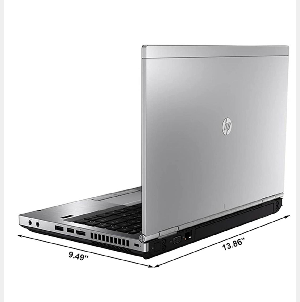 (ANNIVERSARY OFFER) HP Elitebook 8460 Laptop Core i5 8GB RAM / 500GB HDD Computer Laptop,windows 10 pro +free mouse ,Silver 14 inch