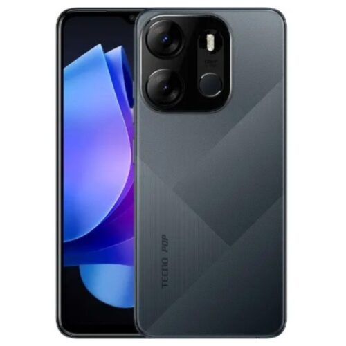 Tecno pop 7 64+2, POP 7 PRO 64GB ROM 4GB RAM 10W USB Type-C Charge DualSIM 4G LTE 6.56" HD 13MP AI DUAL Camera 5000mAh Battery Fingerprint OTG. Smartphone