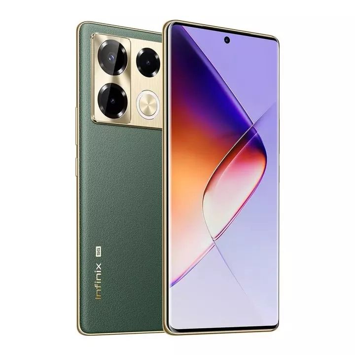 [NEW ]Infinix NOTE 40 256GB ROM + 16GB (8GB + 8GB Expandable RAM) 3D - Curved 120Hz Amoled Display In display Fingerprint 108MP Super Zoom Cam Wireless Charging smartphone