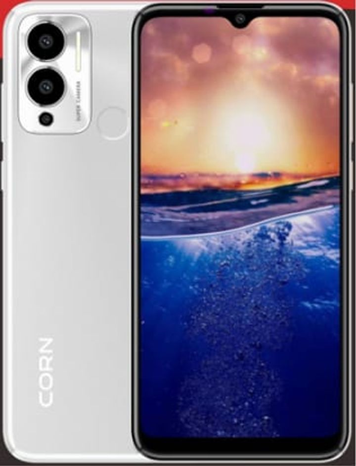 CORN STARK 8 64GB STORAGE UPTO 5GB RAM 6.52'' HD + DISPLAY 13MP CAMERA ANDROID 12 4G LTE NETWORK SIDE FINGERPRINT SMARTPHONE