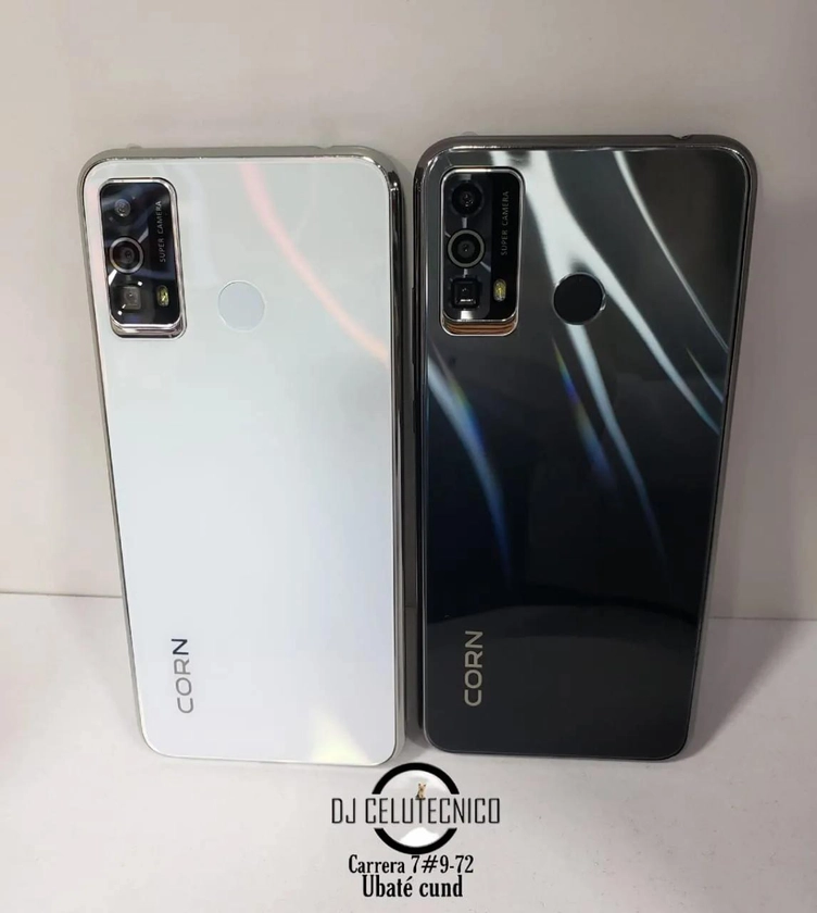 CORN STARK 8 64GB STORAGE UPTO 5GB RAM 6.52'' HD + DISPLAY 13MP CAMERA ANDROID 12 4G LTE NETWORK SIDE FINGERPRINT SMARTPHONE