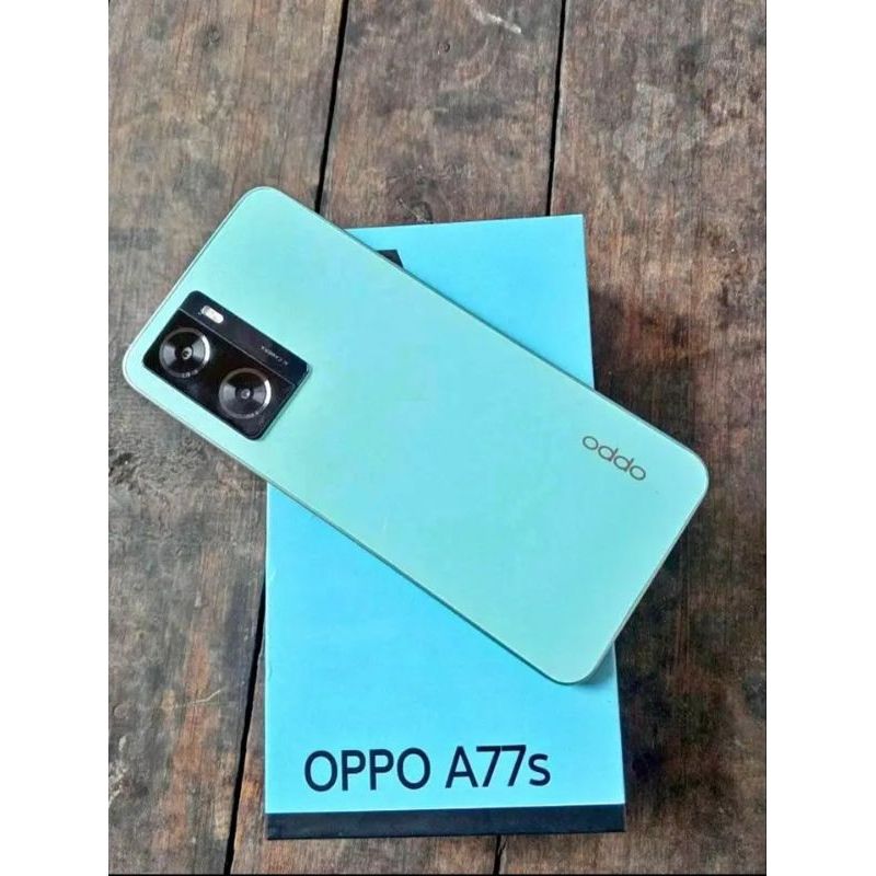 Brand New Oppo A77s 6.56" 4GB+128GB Snapdragon 680 CPU 50MP Camera 5000mAh Dual Sim 4G Smart Phones sky blue As in picture 128GB SMARTPHONE