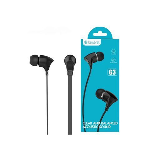 (KILIMALL CHRISTMAS OFFERS!!!)2024 Wired Celebrat G3 Earphones With High Bass Wired Earphone In-Ear Sport Noise Canceling Earphones