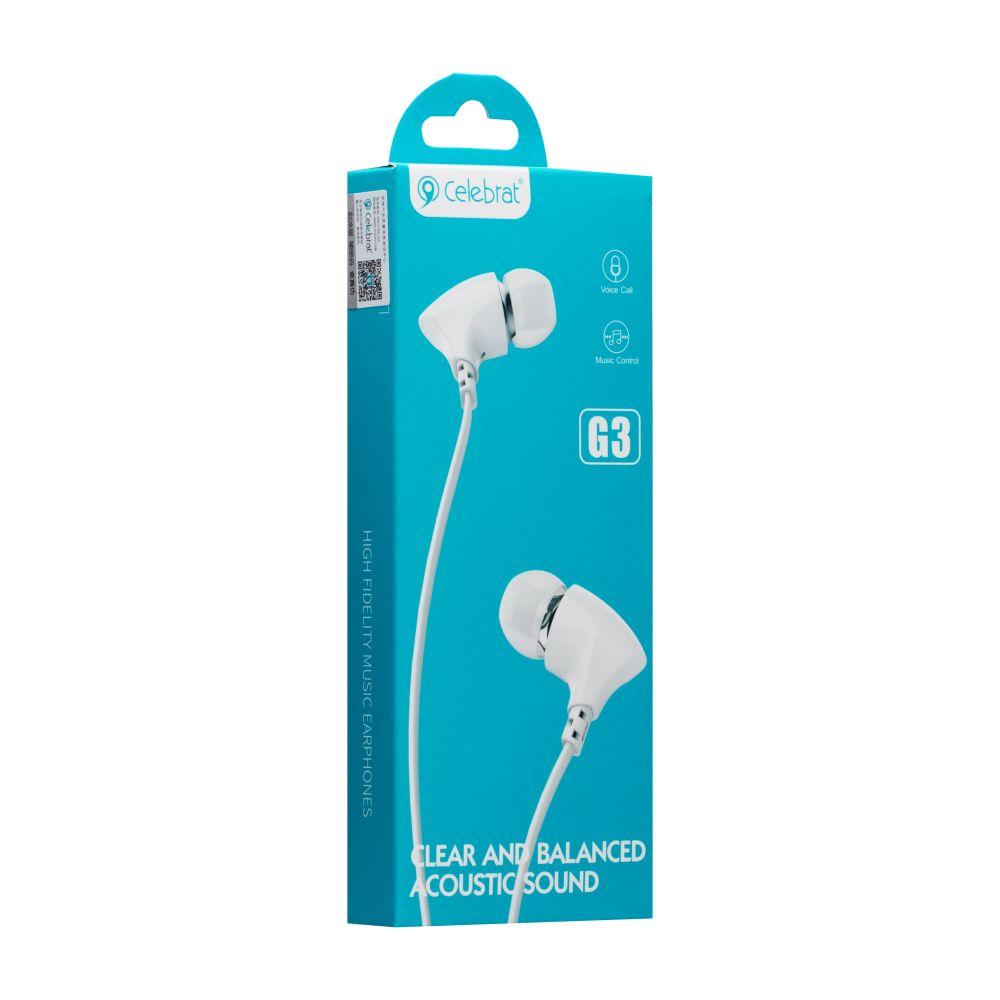 (KILIMALL CHRISTMAS OFFERS!!!)2024 Wired Celebrat G3 Earphones With High Bass Wired Earphone In-Ear Sport Noise Canceling Earphones