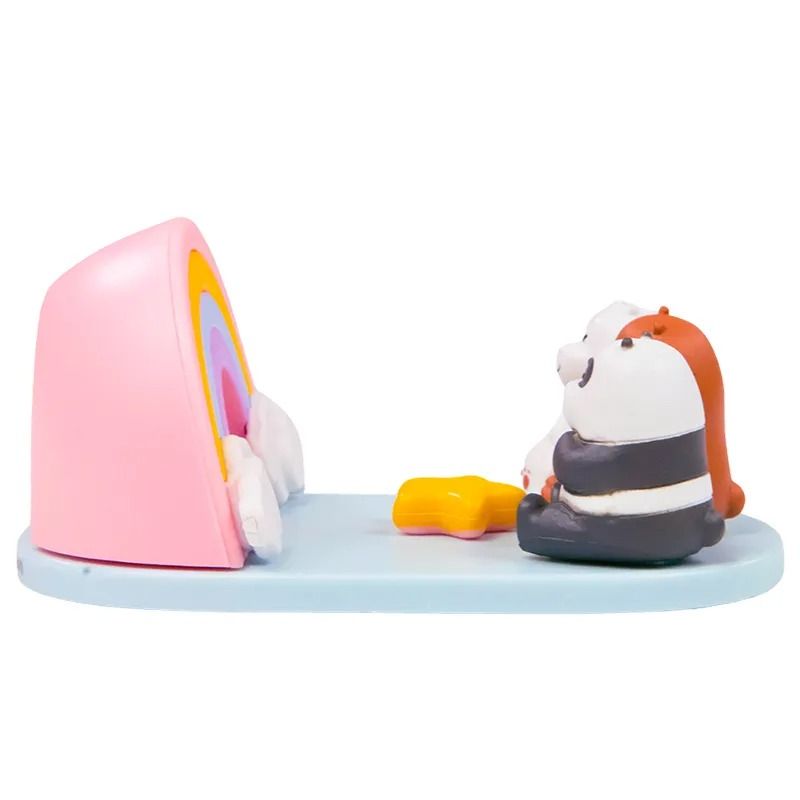 Miniso We Bare Bears Collection 4.0 Desk Phone Holder(Watch the Rainbow)