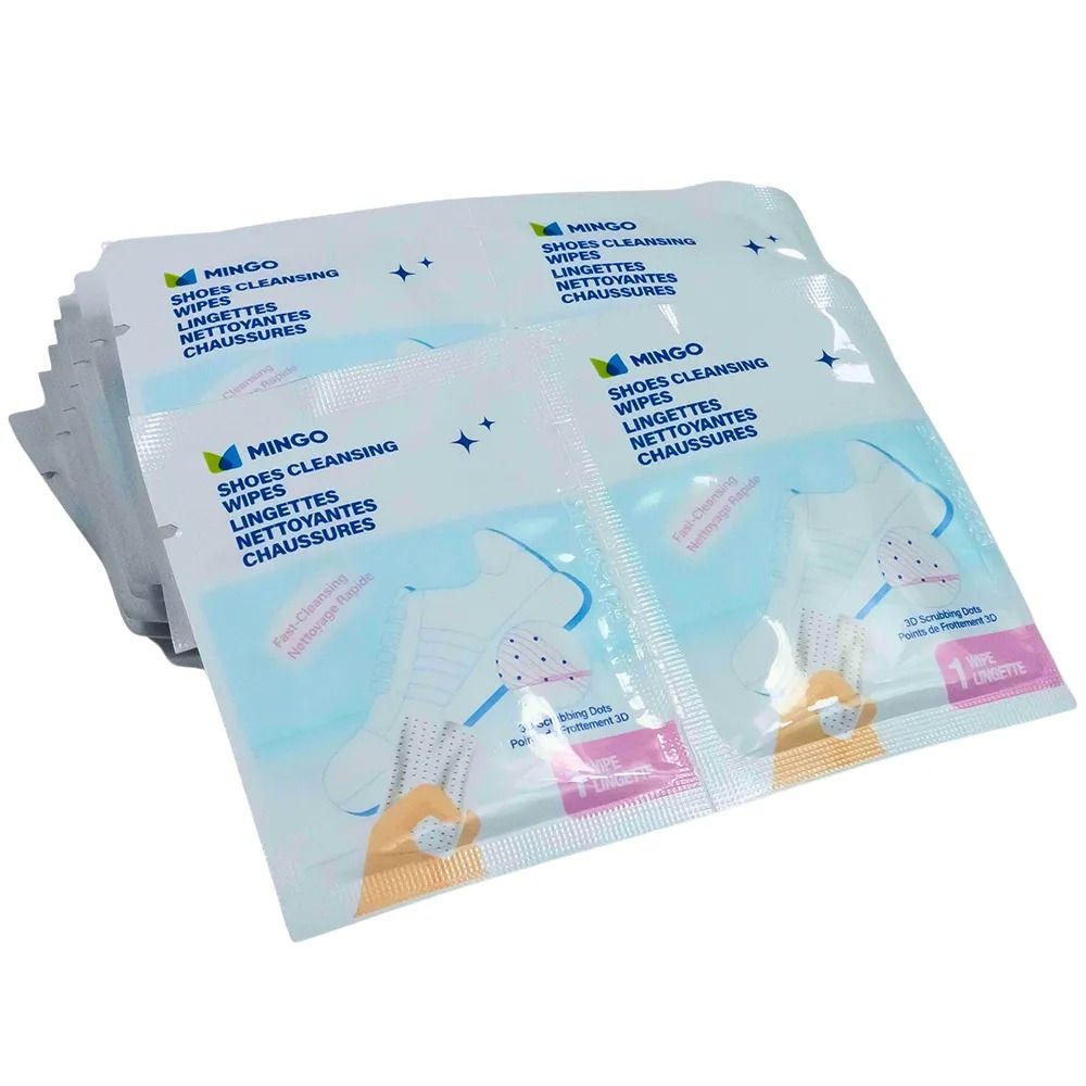 Miniso MINGO Shoes Cleansing Wipes (16 Individual Packets)