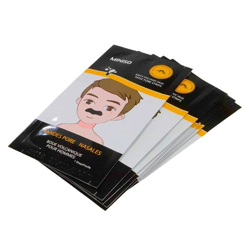 Miniso Men’s Volcanic Mud Nose Pore Strips (10 pcs)