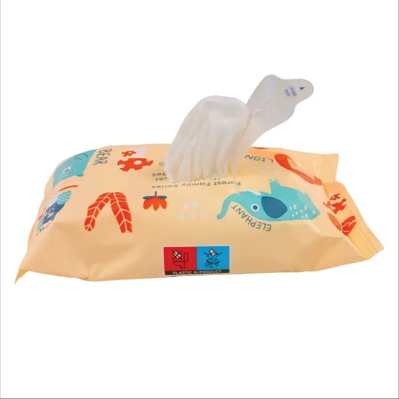 Miniso Forest Family Series Wet Wipes (20 Wipes×5 Packs)