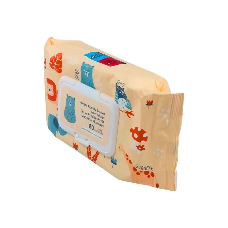 Miniso Forest Family Series Wet Wipes (80 Wipes)