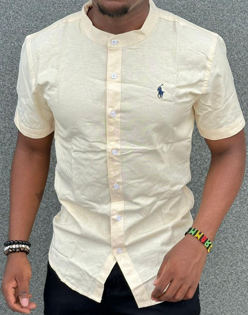 High quality plain official fashionable timeless and classic Men's Long Sleeve heavy cotton Dress Shirts with a Solid Slim Fit Hipster Style