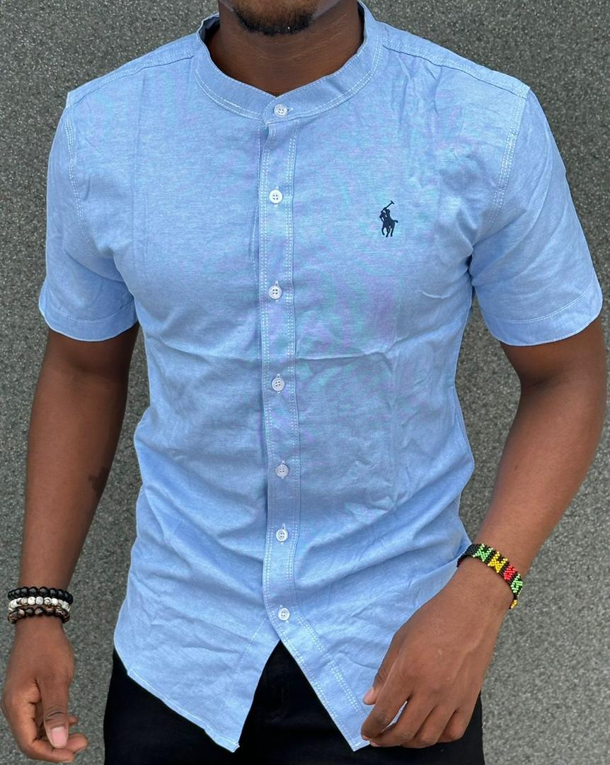 High quality plain official fashionable timeless and classic Men's Long Sleeve heavy cotton Dress Shirts with a Solid Slim Fit Hipster Style