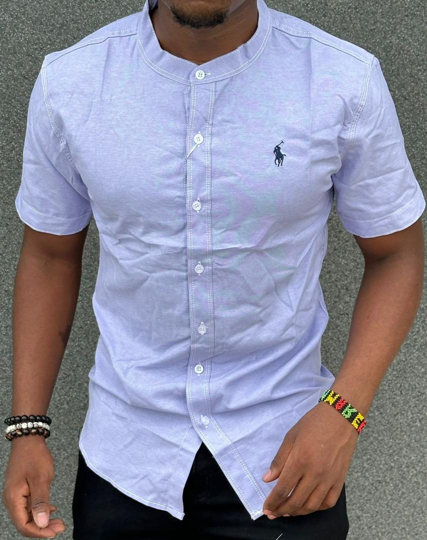 High quality plain official fashionable timeless and classic Men's Long Sleeve heavy cotton Dress Shirts with a Solid Slim Fit Hipster Style