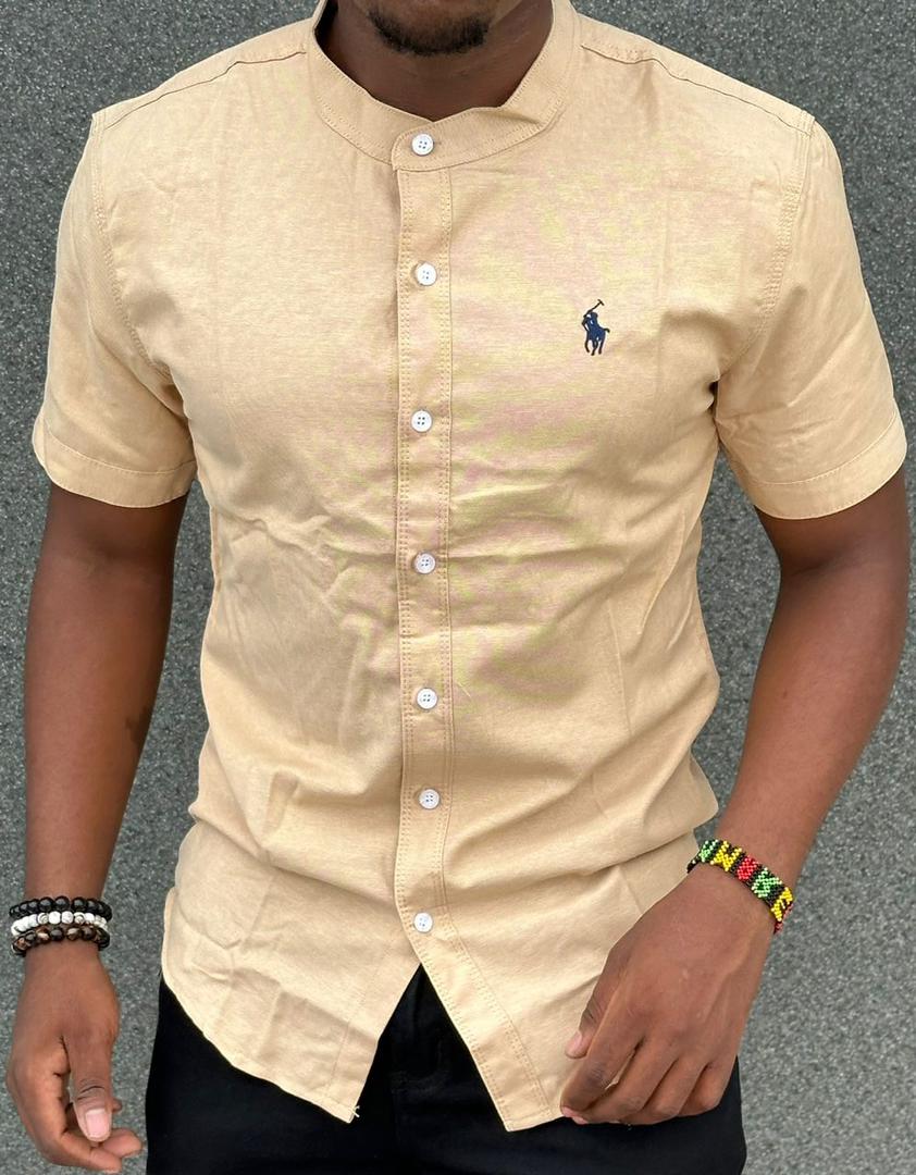 High quality plain official fashionable timeless and classic Men's Long Sleeve heavy cotton Dress Shirts with a Solid Slim Fit Hipster Style