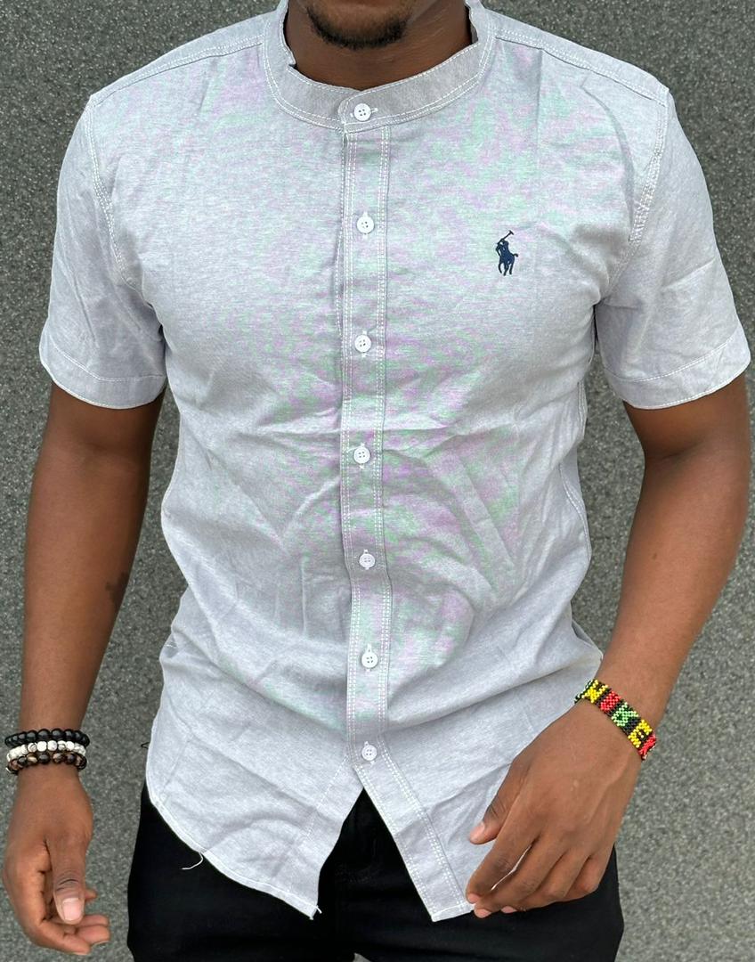 High quality plain official fashionable timeless and classic Men's Long Sleeve heavy cotton Dress Shirts with a Solid Slim Fit Hipster Style