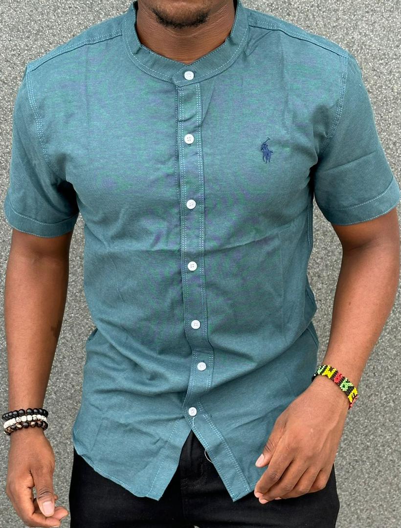 High quality plain official fashionable timeless and classic Men's Long Sleeve heavy cotton Dress Shirts with a Solid Slim Fit Hipster Style