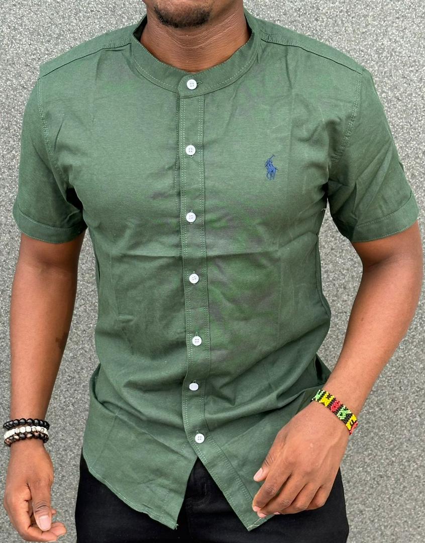 High quality plain official fashionable timeless and classic Men's Long Sleeve heavy cotton Dress Shirts with a Solid Slim Fit Hipster Style