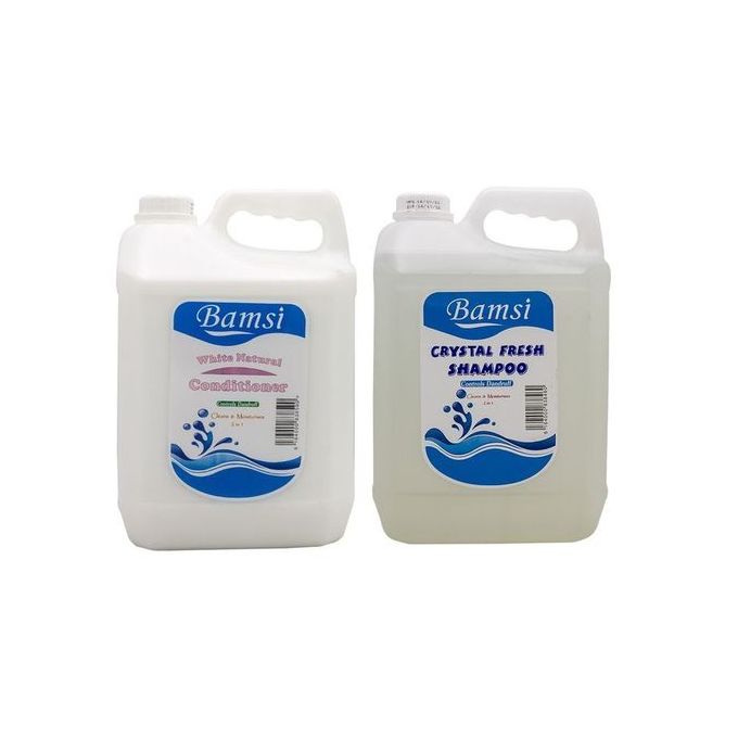 Bamsi 2 In Hair Shampoo 5L + Cream Conditioner 5L