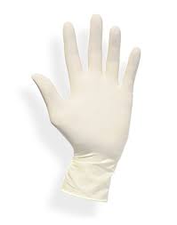 LATEX MEDICAL EXAMINATION GLOVES ,100PCS,POWDER FREE,SMOOTH SURFACE.