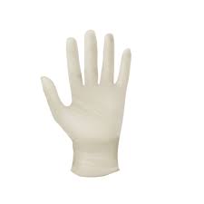 LATEX MEDICAL EXAMINATION GLOVES ,100PCS,POWDER FREE,SMOOTH SURFACE.