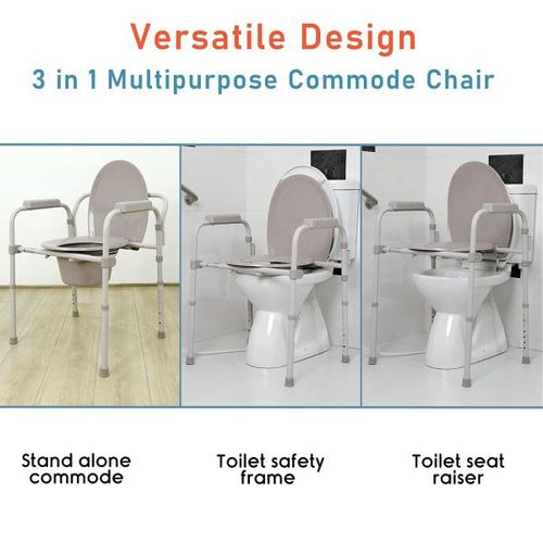 3-in-1 Steel Folding Commode (Bedside, Raised Toilet Side And Toilet Safety Frame)
/generic-3-in-1-steel-folding-commode-bedside-raised-toilet-side-and-toilet-safety-frame-101