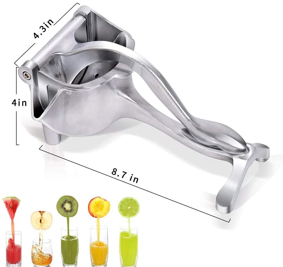 Hand Press Juicer Citrus Squeezer - Cold Press Juice Press Orange Squeezer Juicer Handheld Citrus Juicer Manual Lemon Juicer Squeezer - Portable Citrus Juicer Cold Press Lemon Squeezer Manual Juicer