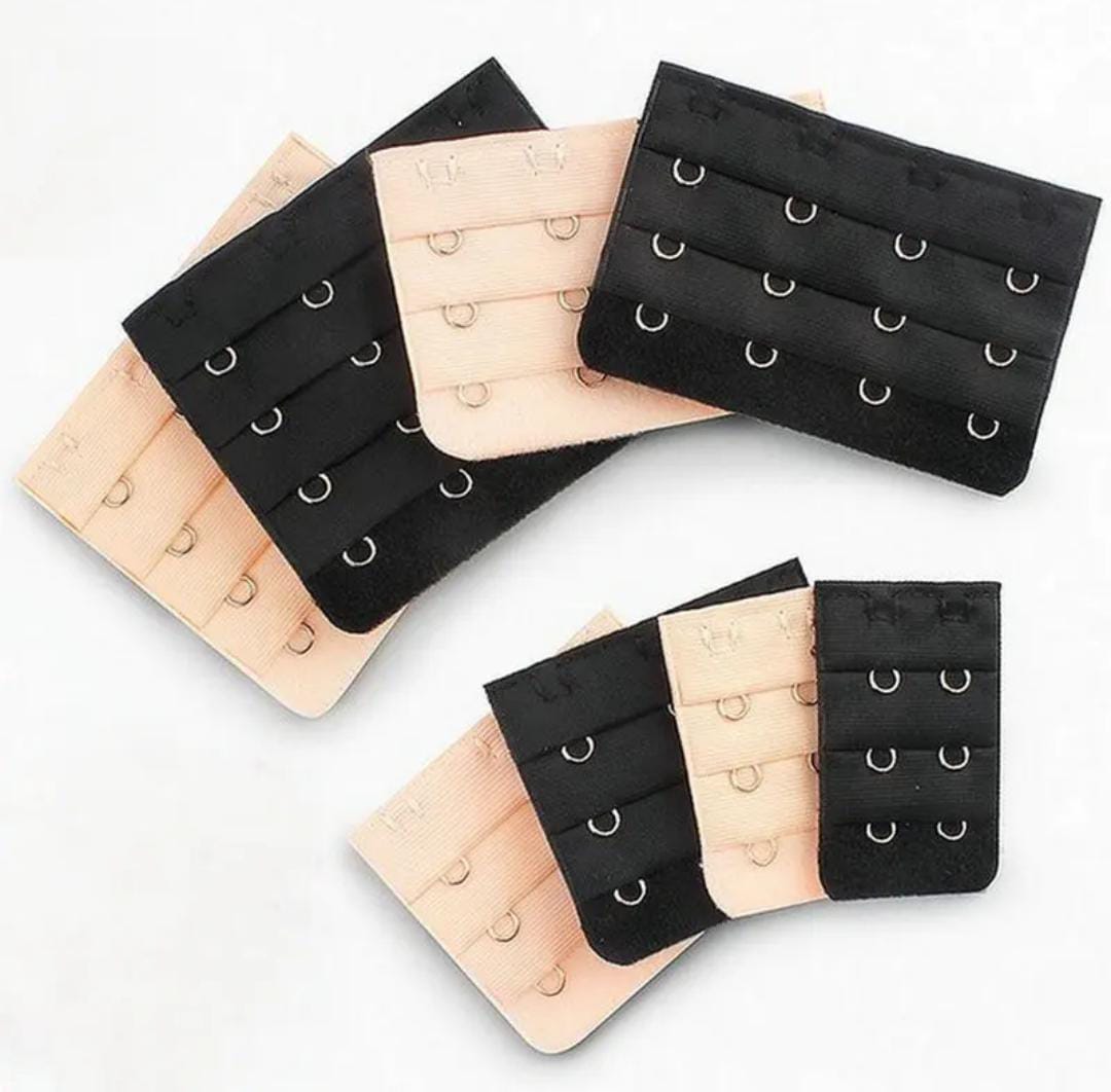 Tamlien Bra Extender /3 Hook,4 hooks, Soft and Comfortable Bra Extension