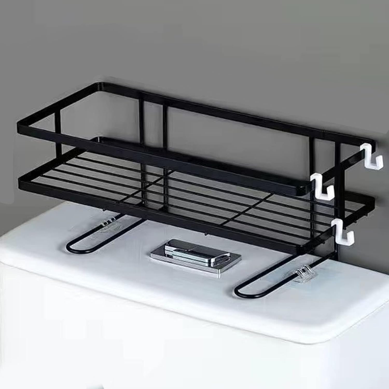 Single Layer Bathroom/ Toilet Racks With Tissue Holder