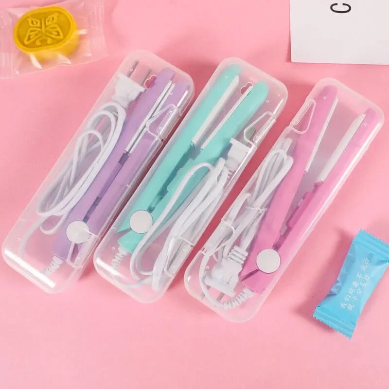 New Creative Food Vacuum Sealer Portable Bag Clips Handheld Mini Electric Heat Sealing Machine Seal Packing Plastic Sealer||Electric food sealer / hair curler