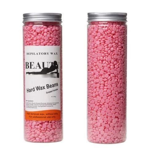 Hard Wax Beans 400g Hair Removal Depilatory Hard Wax Bean Jar
