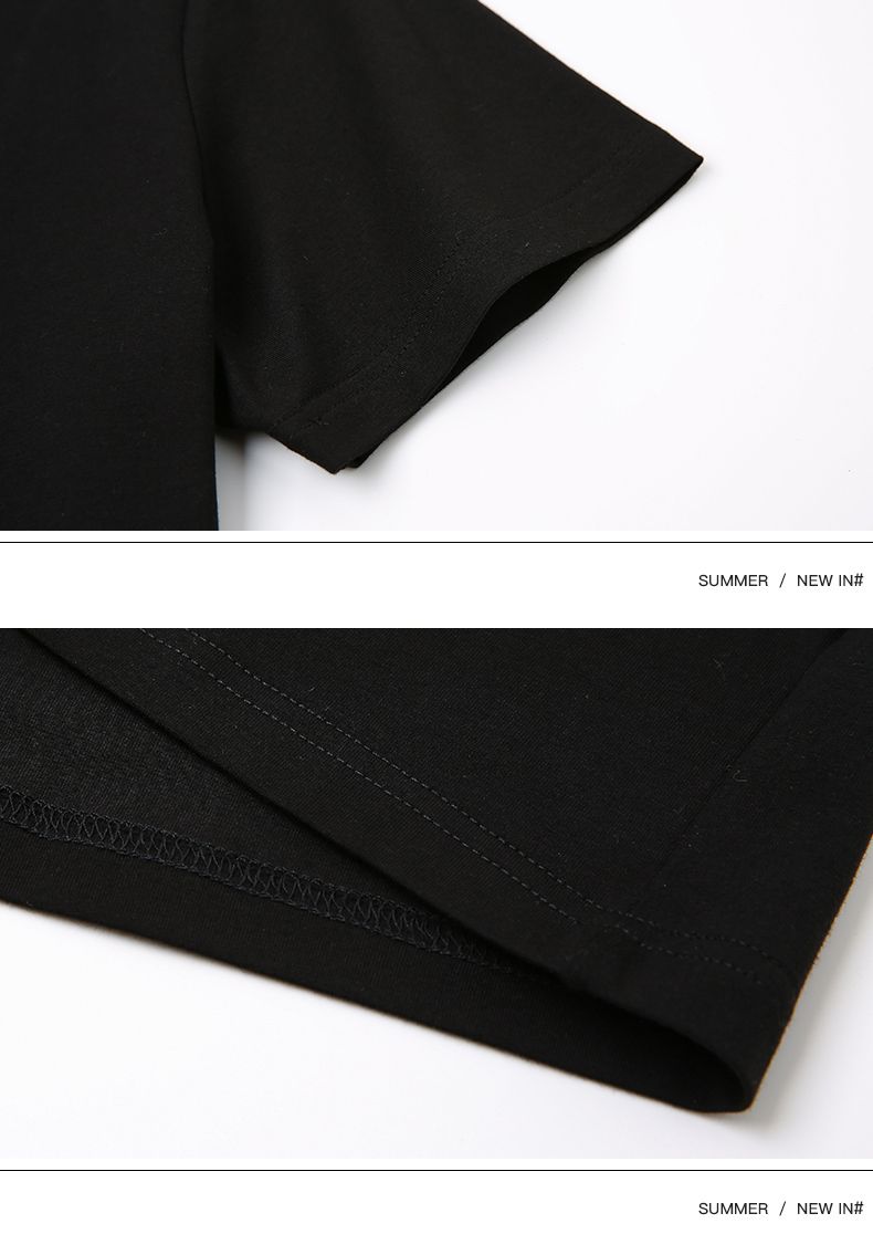 Men's clothing - Summer - Short-sleeved T-shirt - Printed - New style【4 pieces 】 Short sleeve T-shirt Men 1107