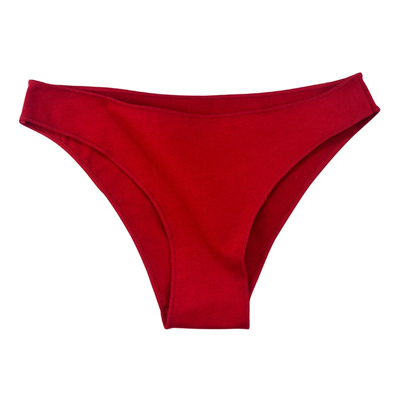 5 Pack Casual Cotton Sports Briefs, Simple & Breathable Stretchy Panties, Women's Lingerie & Underwear