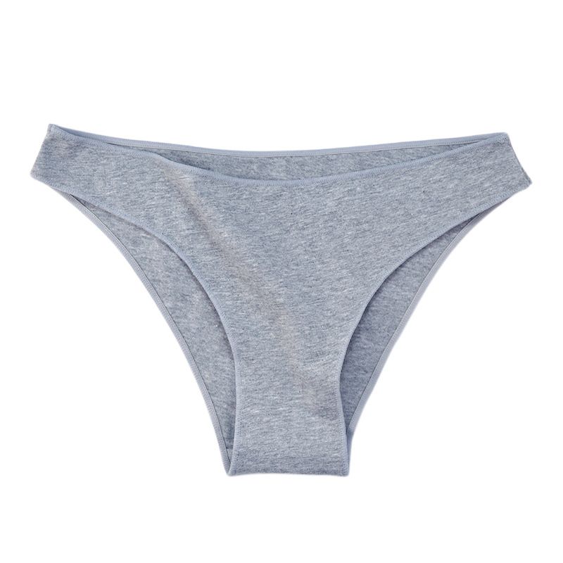 5 Pack Casual Cotton Sports Briefs, Simple & Breathable Stretchy Panties, Women's Lingerie & Underwear