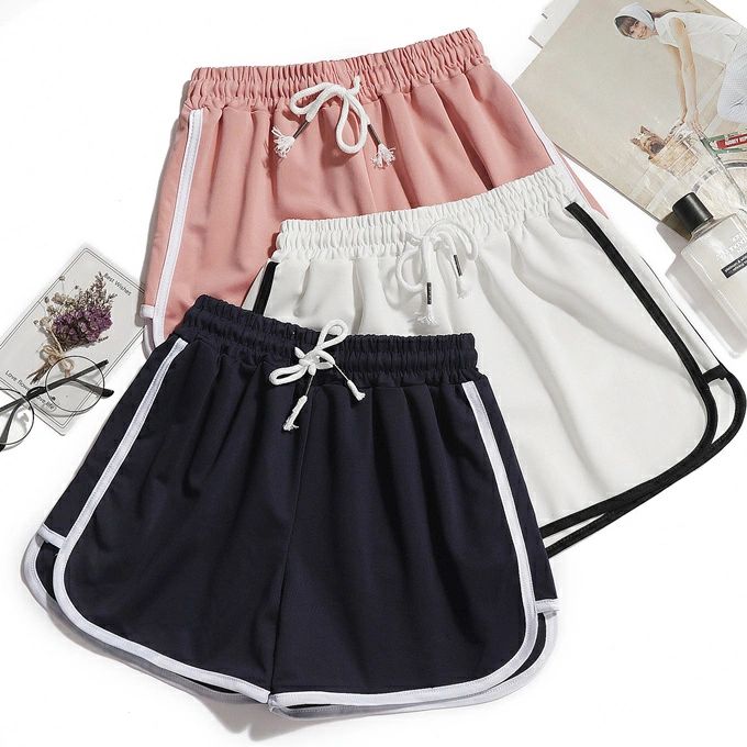 Women's Pyjamas Shorts Girl's Gym Yoga Home Yoga Beach Shorts Lady Clothing Women's Breathable Comfortable Bottoms