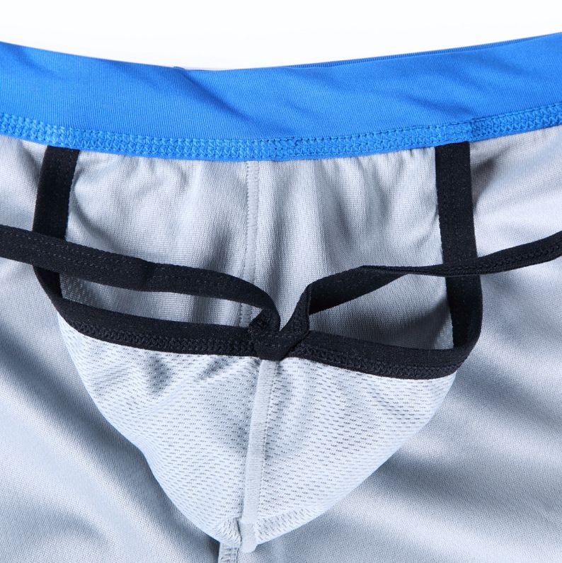 Men's casual shorts, quick drying and not easy to run out in summer, thin breathable and loose fitting sports shorts boxers for men pants