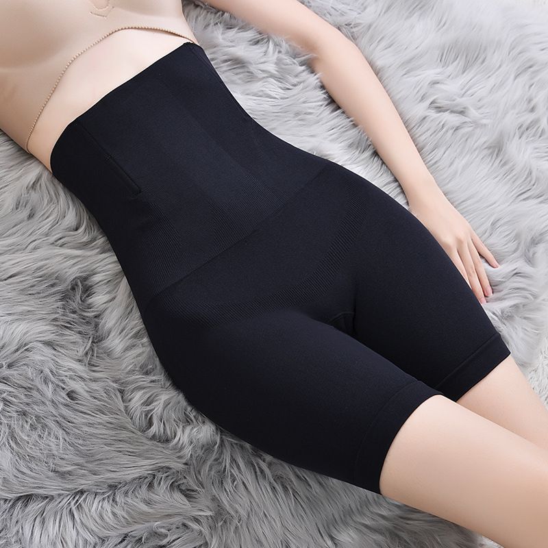New Arrival High Waist Tummy Tuck Girdle Tights Body Shaping Pants Waist Trainer Panties solid color skin-friendly shapewear bodysuit Seamless women's body shaping underwear