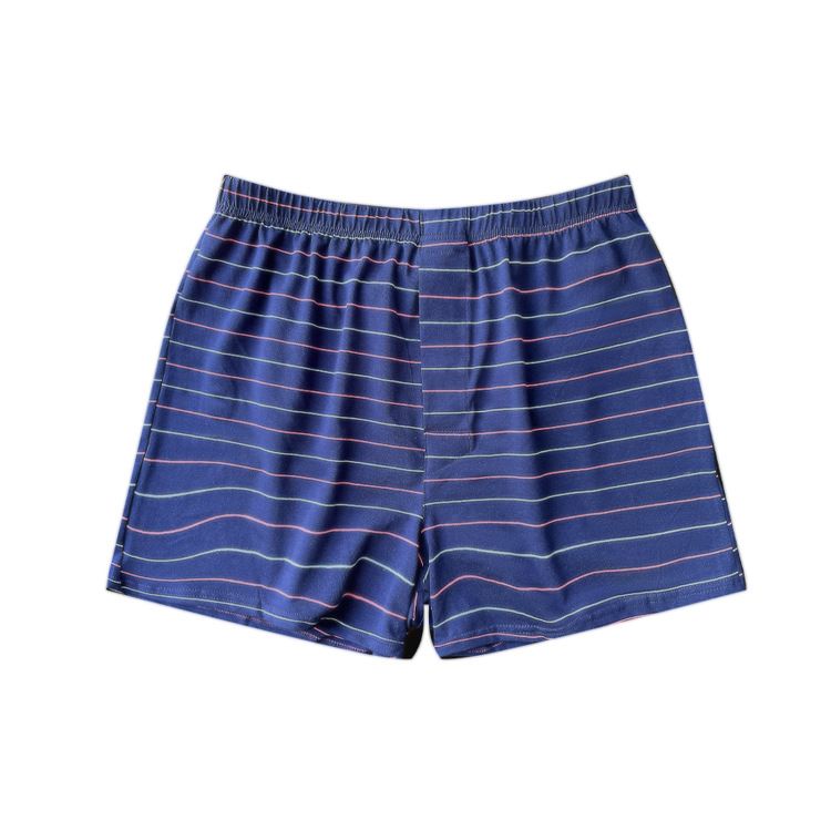 3 Piece Men's Cotton Striped Boxer Briefs Plus Size Pants Boxer Briefs Male Premium Soft comfortable Panties  Men's Breathable Underwear  Breathable Soft Large Size Men's Boxer Underwear