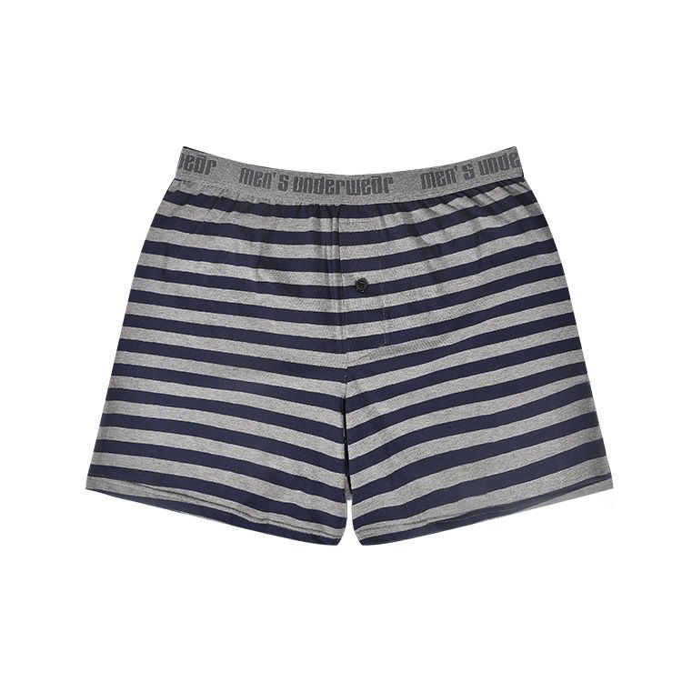 3 Piece Men's Cotton Striped Boxer Briefs Plus Size Pants Boxer Briefs Male Premium Soft comfortable Panties  Men's Breathable Underwear  Breathable Soft Large Size Men's Boxer Underwear