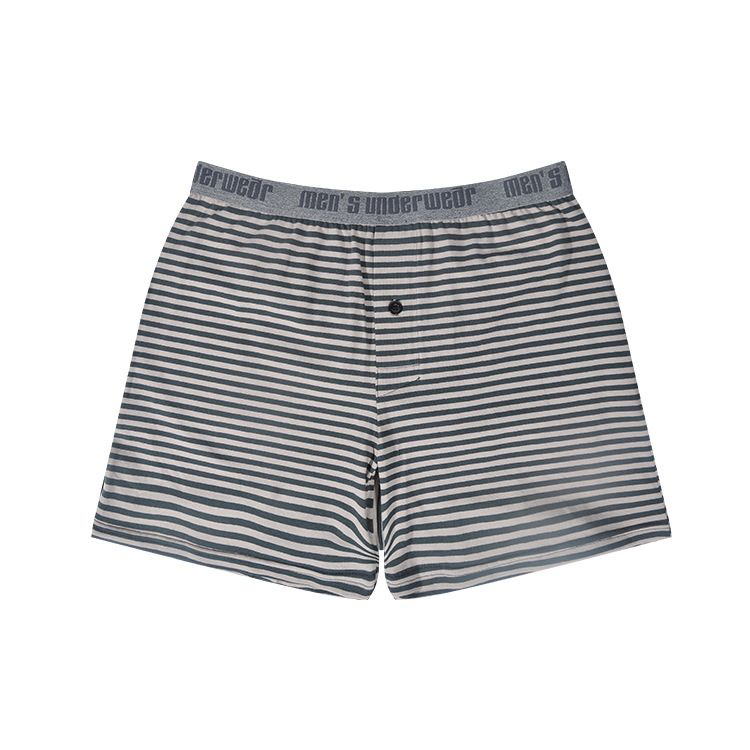 3 Piece Men's Cotton Striped Boxer Briefs Plus Size Pants Boxer Briefs Male Premium Soft comfortable Panties  Men's Breathable Underwear  Breathable Soft Large Size Men's Boxer Underwear