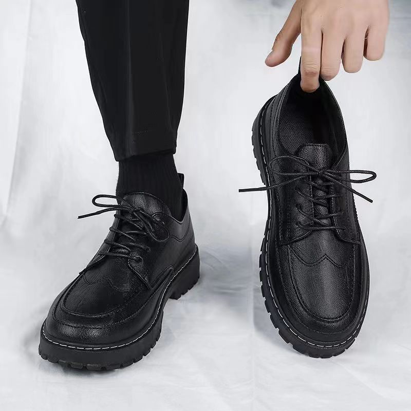 New Arrival High Quality Business Men's Shoes Men Formal Shoes  PU Business Men's Shoes Men Party Slip-Ons Fashion Glossy oxford shoes Boy Festival Gift Wedding