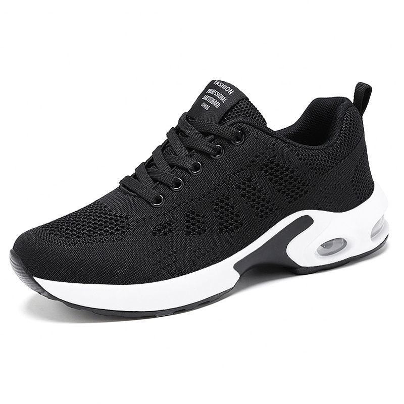 Air Cushion Women Breathable Running Shoes Fashion Sneakers  Breathable Lightweight Fashion Casual Shoes For Lady Sport Shoes Fitness Athletic Sport Shoes Woman Big Size
