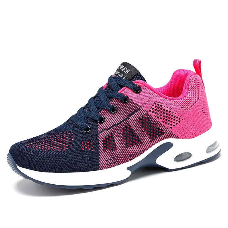 Air Cushion Women Breathable Running Shoes Fashion Sneakers  Breathable Lightweight Fashion Casual Shoes For Lady Sport Shoes Fitness Athletic Sport Shoes Woman Big Size