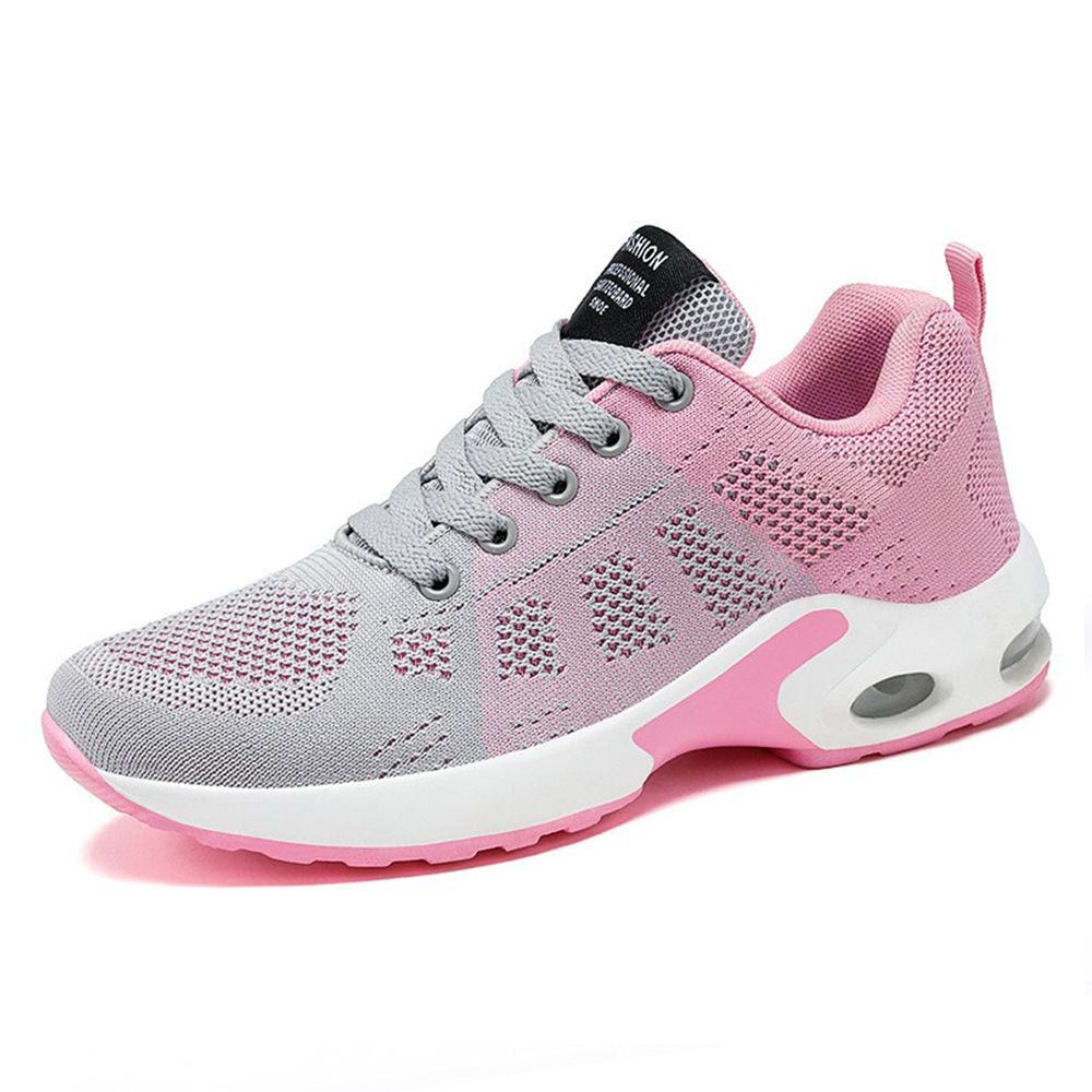 Air Cushion Women Breathable Running Shoes Fashion Sneakers  Breathable Lightweight Fashion Casual Shoes For Lady Sport Shoes Fitness Athletic Sport Shoes Woman Big Size
