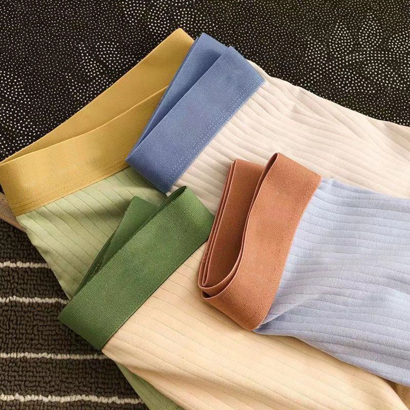 3 Pack Men cotton Underwear Men Underwear Boxer Pants Men Home Wear Underpants Fashion Man Flat Underwear Cotton Plus Size Men's Underpants Soft breathable comfortable