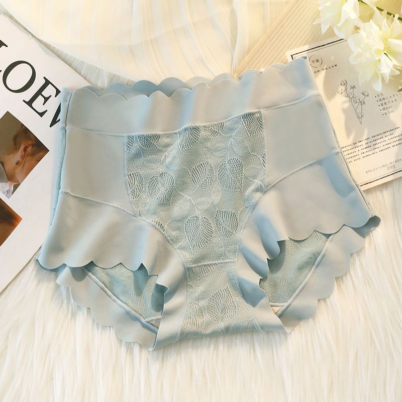 3PC CHUNLIXIANG New Arrival middle Waist Belly Hip Lift Large Size Ladies PantiesSeamless Breathable Sexy Women's Underwear Comfort Lace Underwear middle waist lace briefs girls triangle panties
