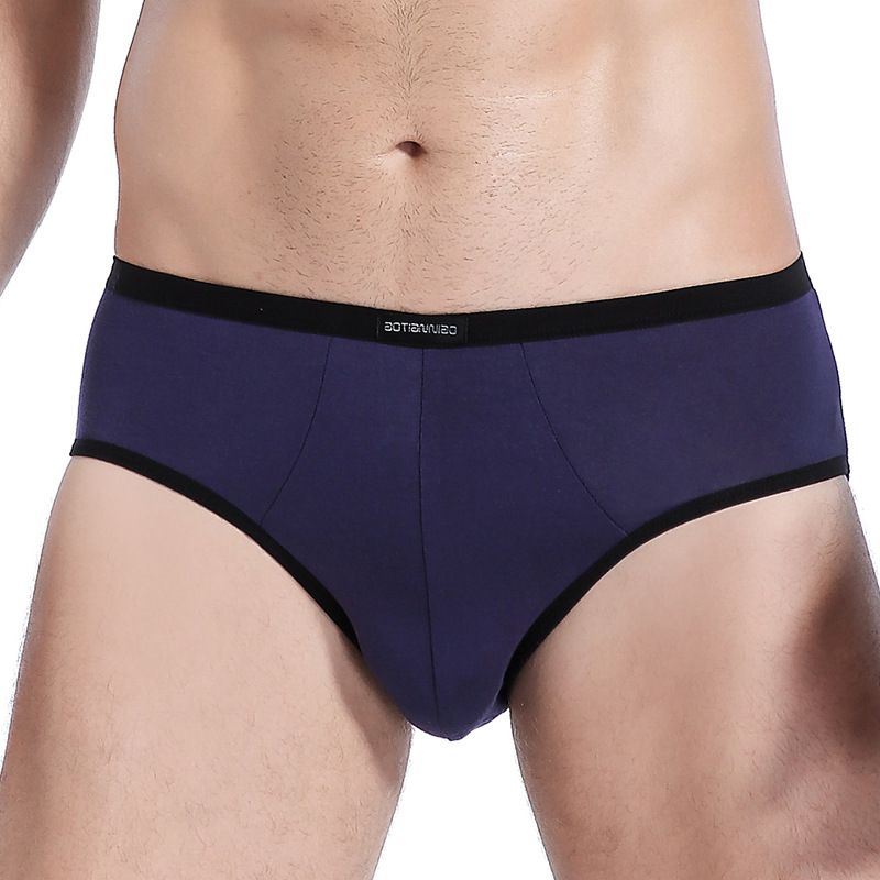 AOTIANIAO 4PC Men's Underwear High Stretch Large Size Sexy Modal Cotton Breathable Briefs Comfortable Soft breathable Middle-Waisted briefs Thin Soft Fabric Comfortable Underpants
