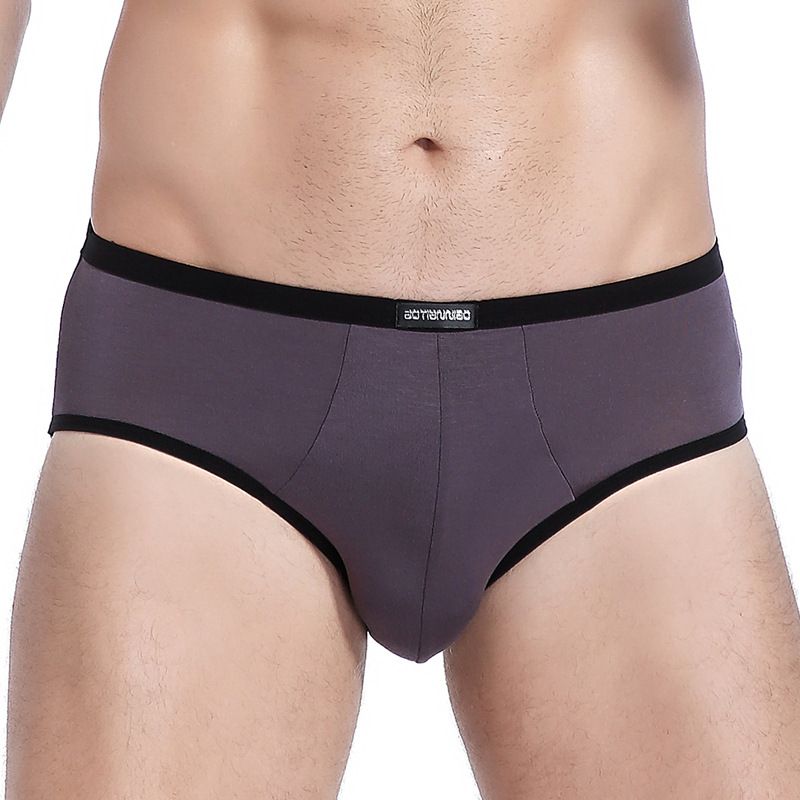 AOTIANIAO 4PC Men's Underwear High Stretch Large Size Sexy Modal Cotton Breathable Briefs Comfortable Soft breathable Middle-Waisted briefs Thin Soft Fabric Comfortable Underpants